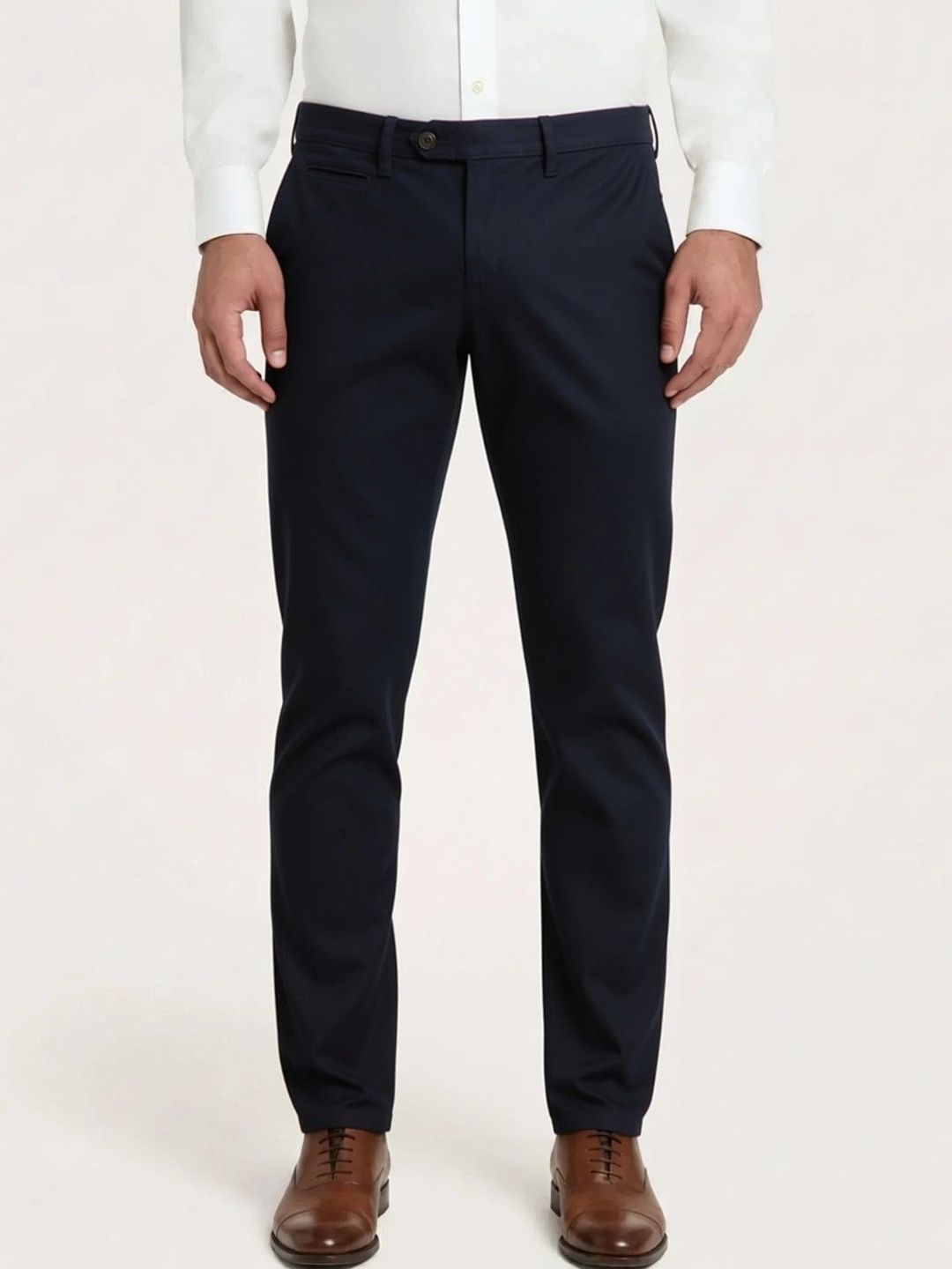 Camicissima Men Slim Fit Chinos Trousers-picture-22