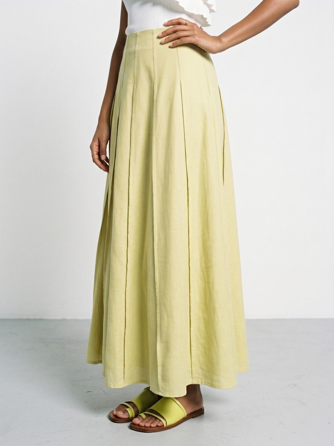 Phosphorus Women Midi A-Line Skirt-picture-19