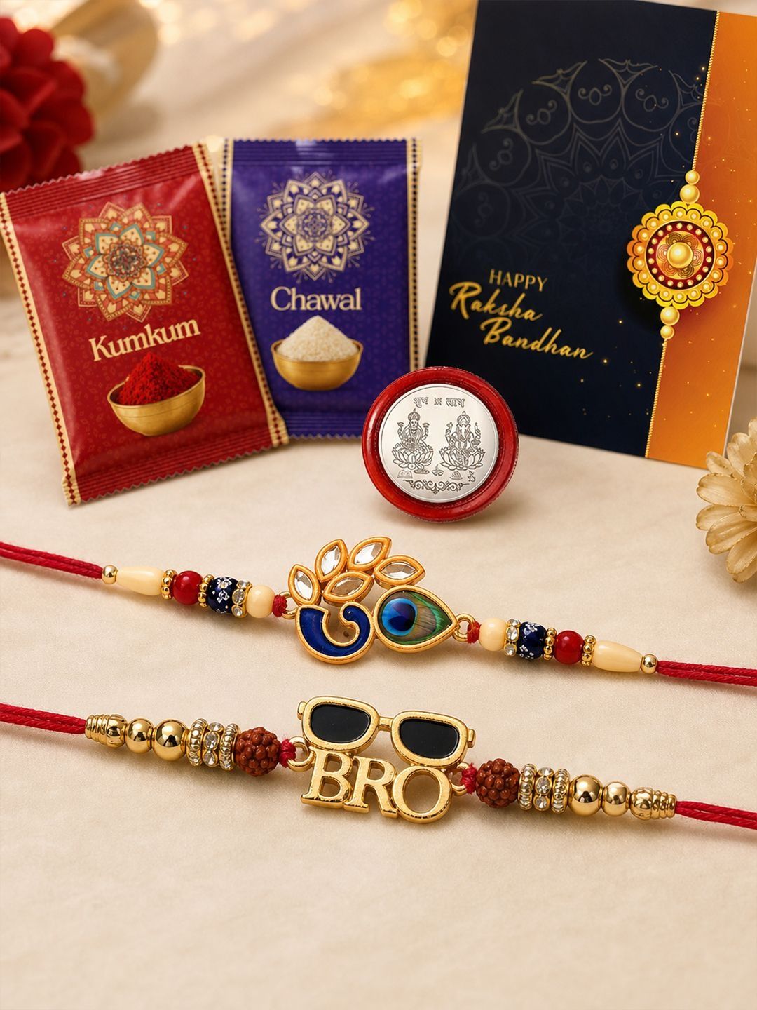 DeoDap 6-Pcs Rakhi Gift Set-picture-36