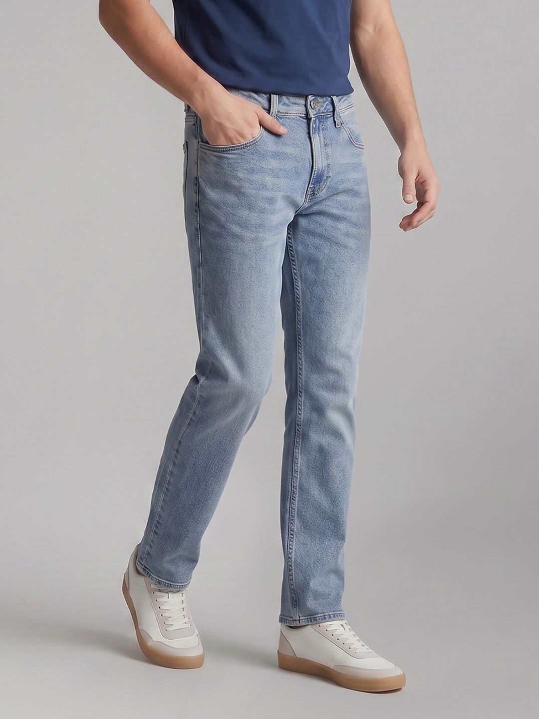 U.S. Polo Assn. Denim Co. Men Harold-Slim Straight Fit Light Fade Jeans-picture-58
