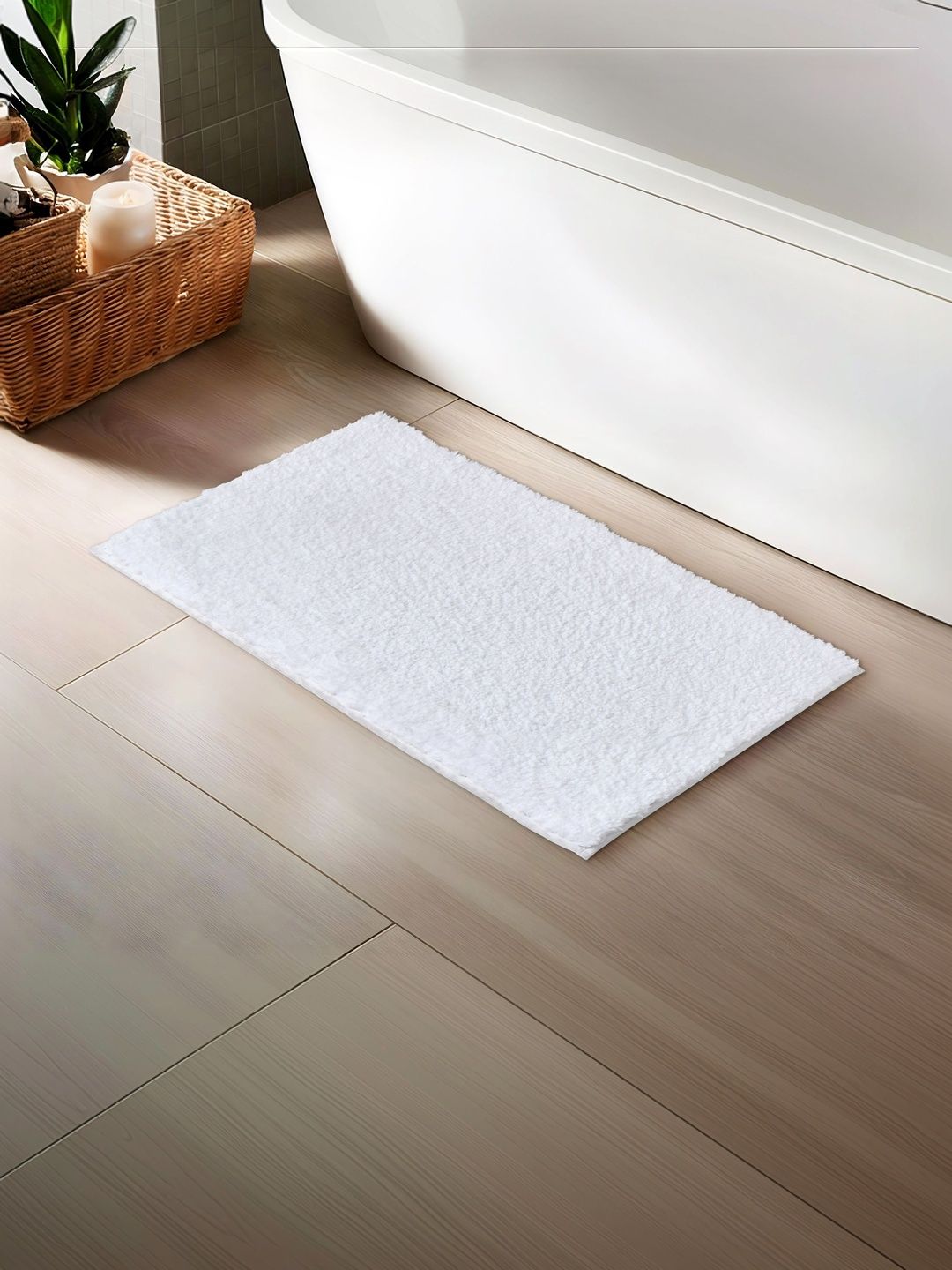 Home Centre White Self-Design Anti-Slip Bath Rug-picture-32