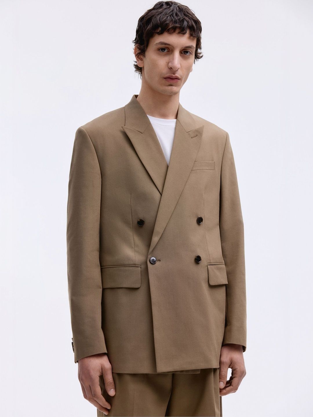H&M Relaxed Fit Double-Breasted Jacket-picture-28