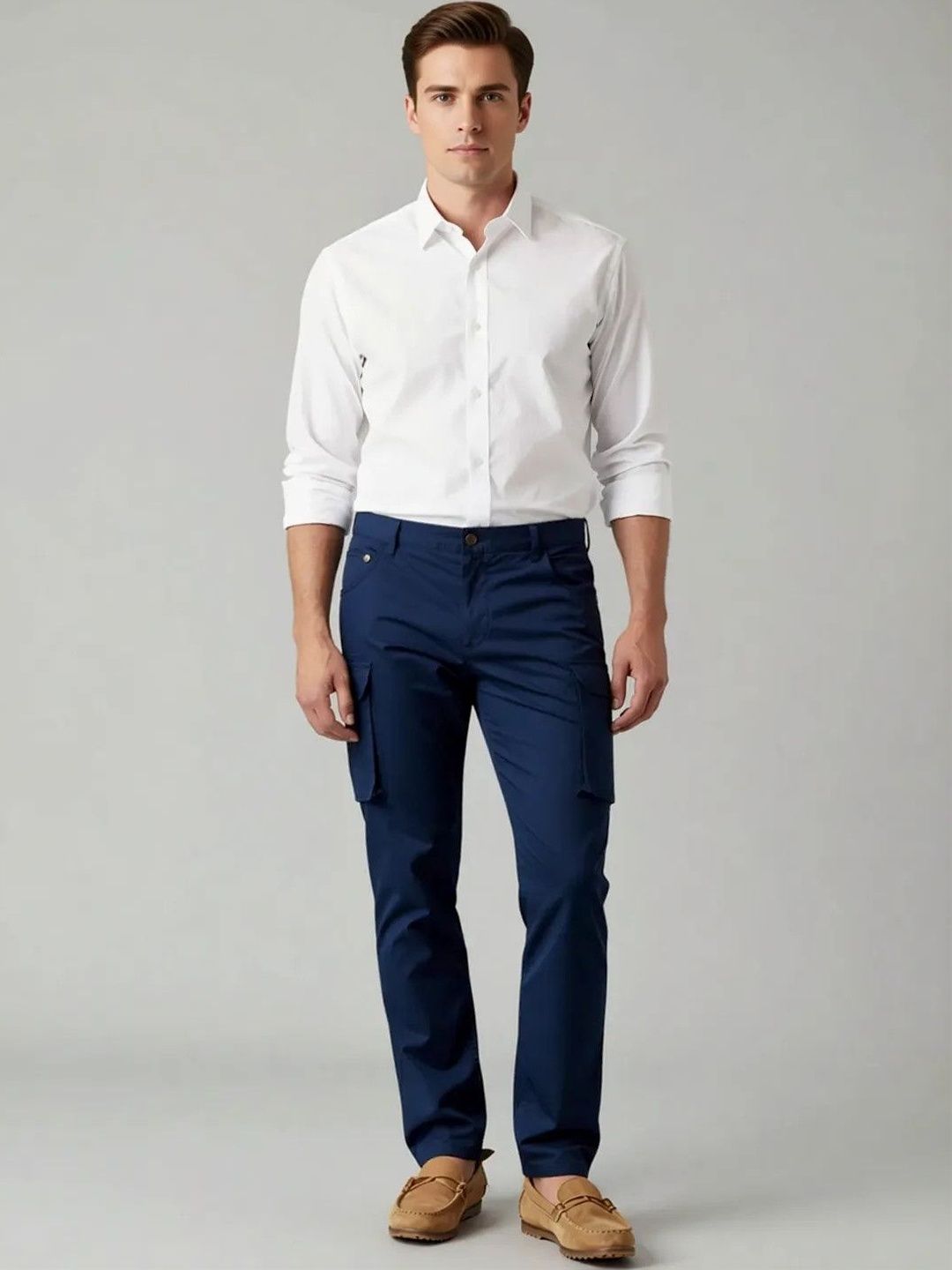 Camicissima Men Cargos Trousers-picture-20