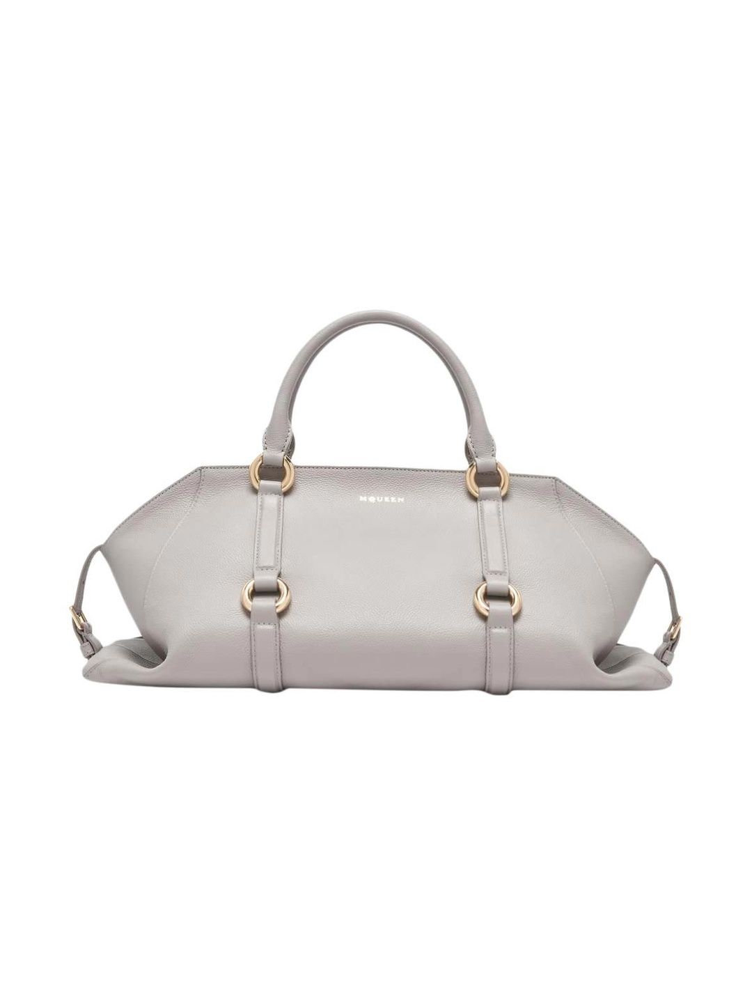 Alexander McQueen Grey Farringdon Large Satchel-picture-52