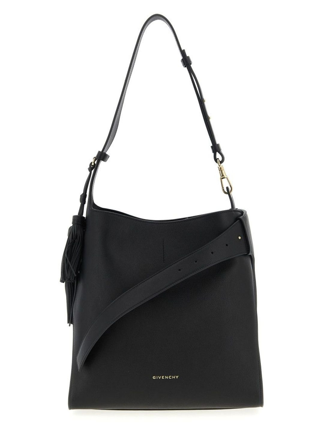 Givenchy Black Belted Medium Hobo-picture-11