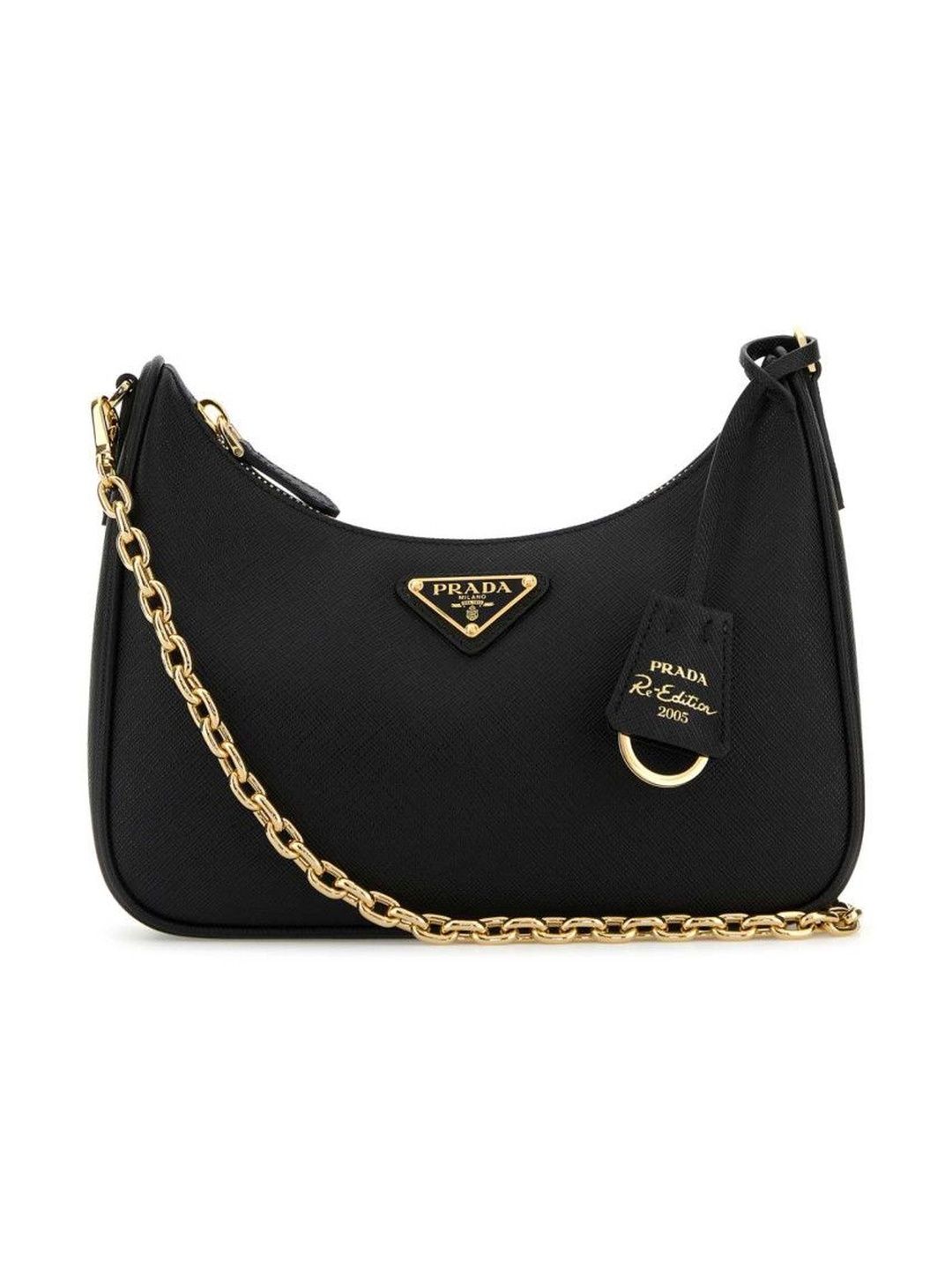 Prada Black Re Edition 2005 Shoulder Bag-picture-40
