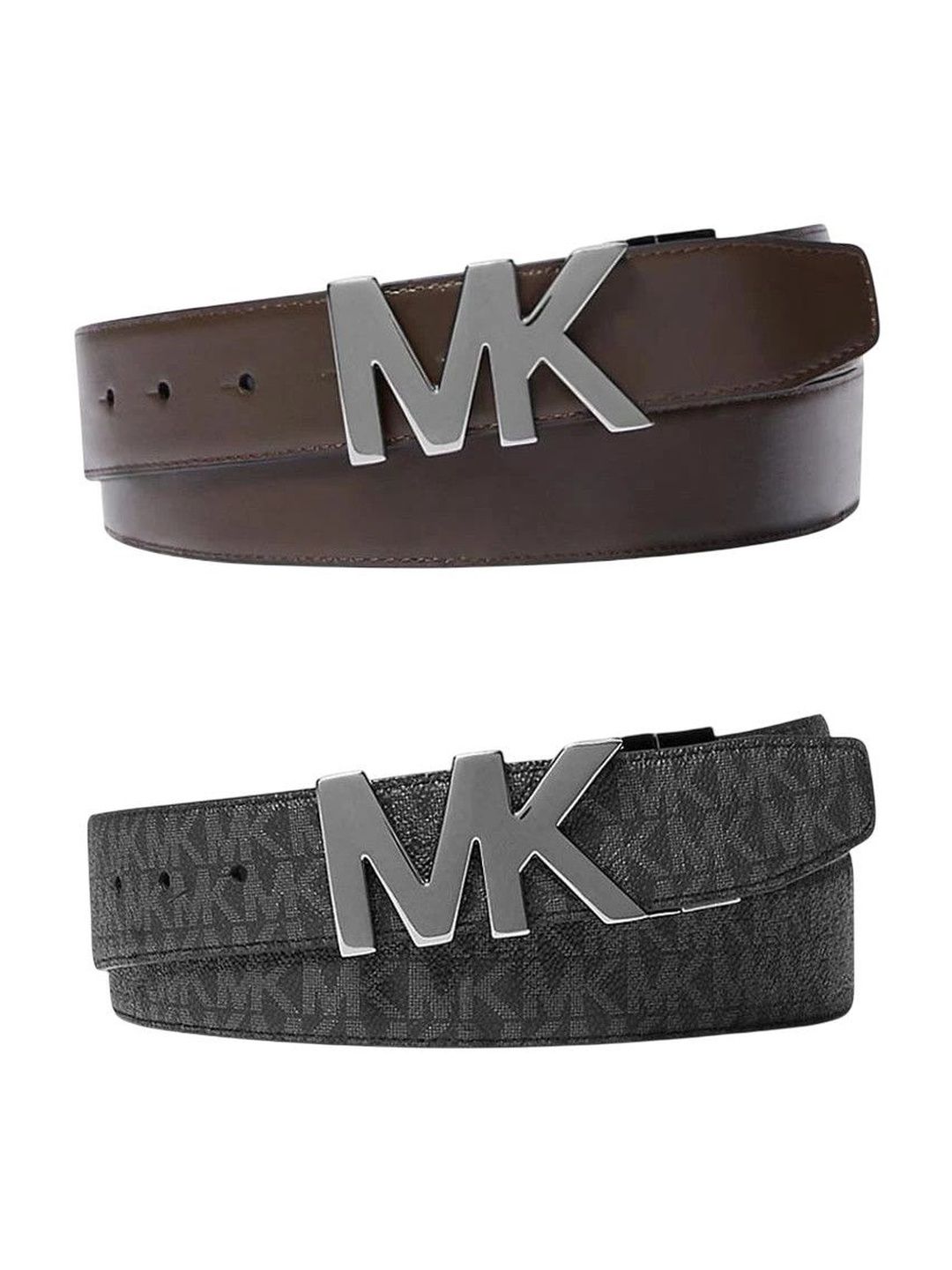 Black Brown Cut To Size Reversible Belt-image-22