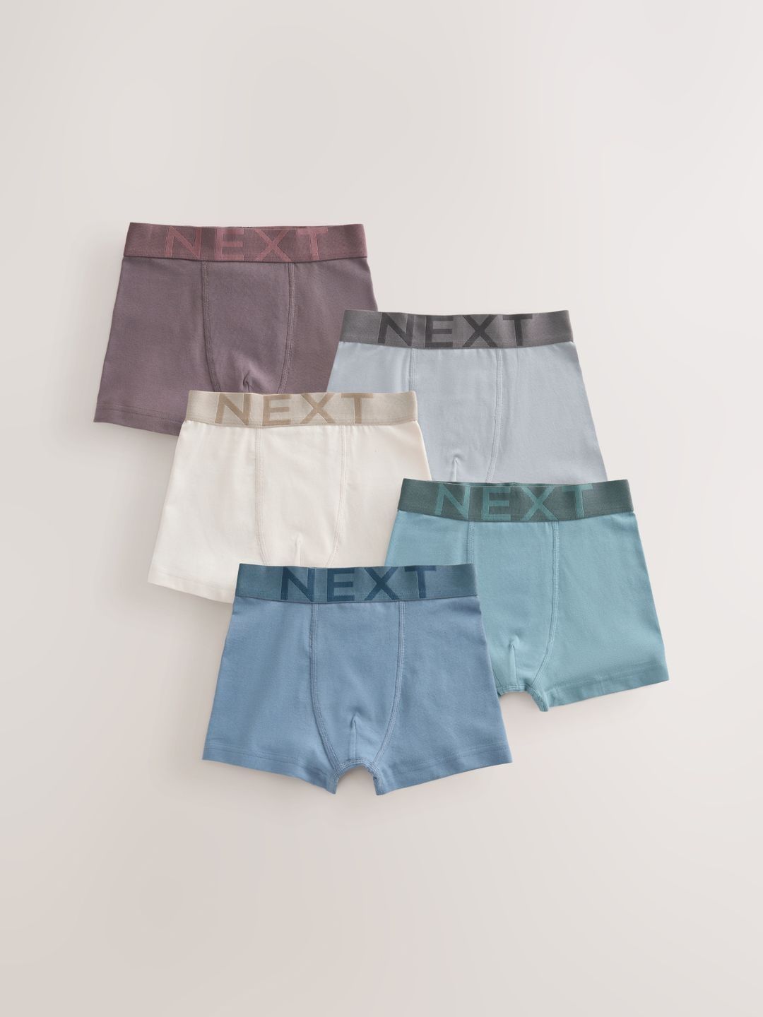 NEXT Pack of 5 Cotton Solid Trunks-picture-33
