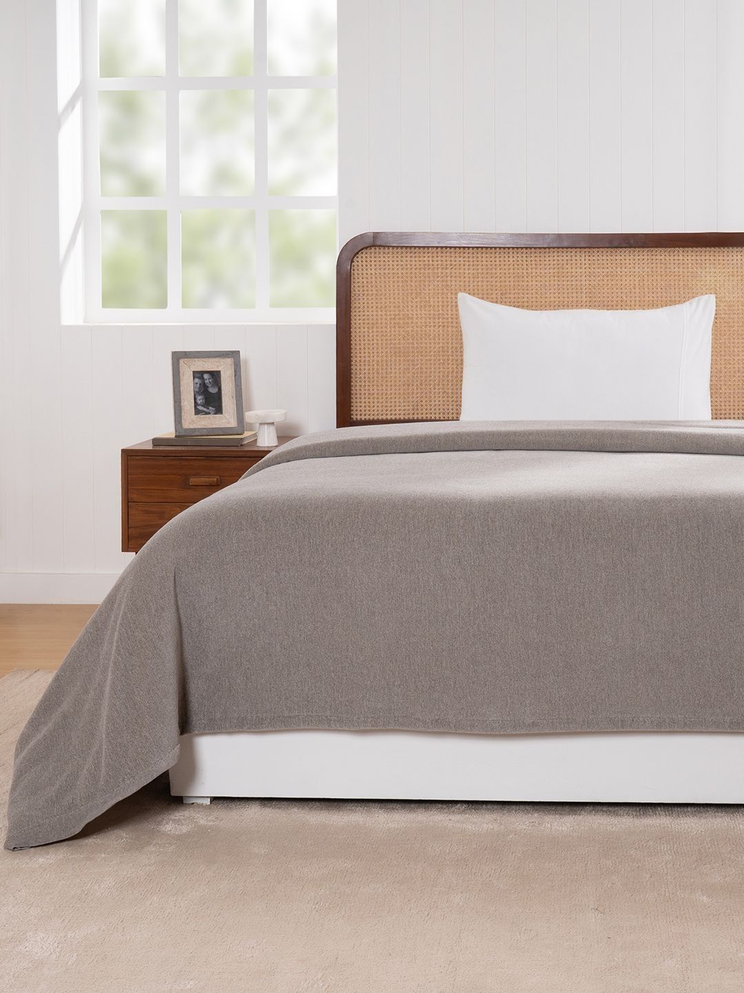 MASPAR Grey 310 GSM Single Bed Covers-image-47