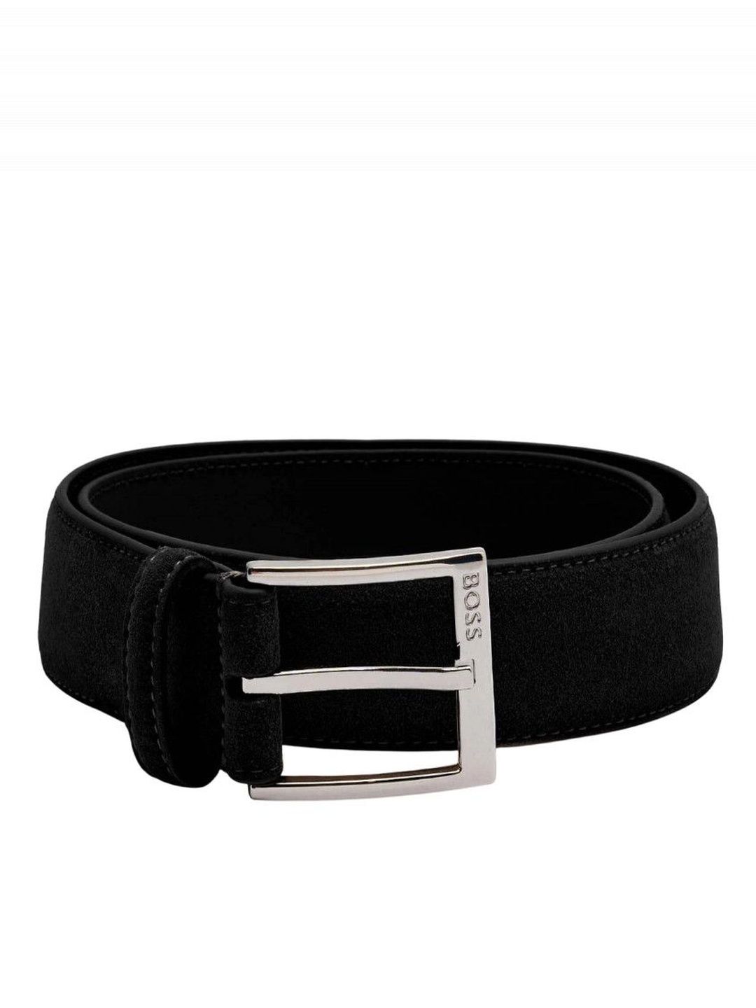 Navy Blue Classic Textured Belt-image-42