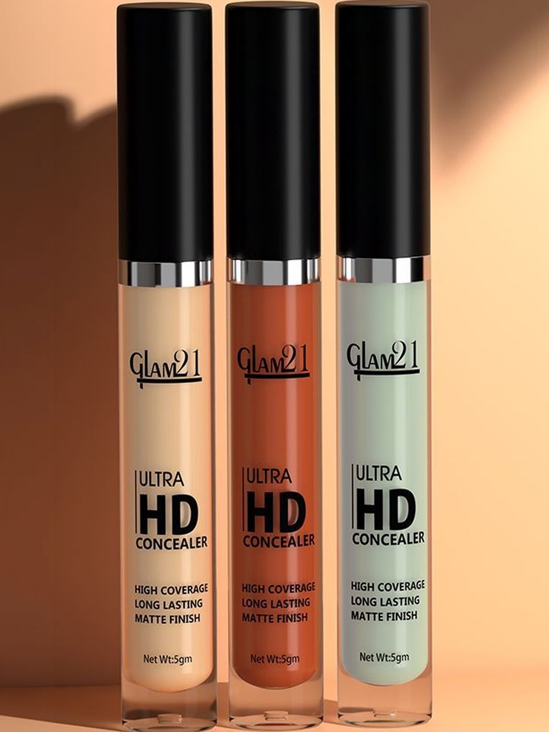 GLAM21 Ultra HD Liquid Concealer - 5 g - Medium Neutral-picture-36