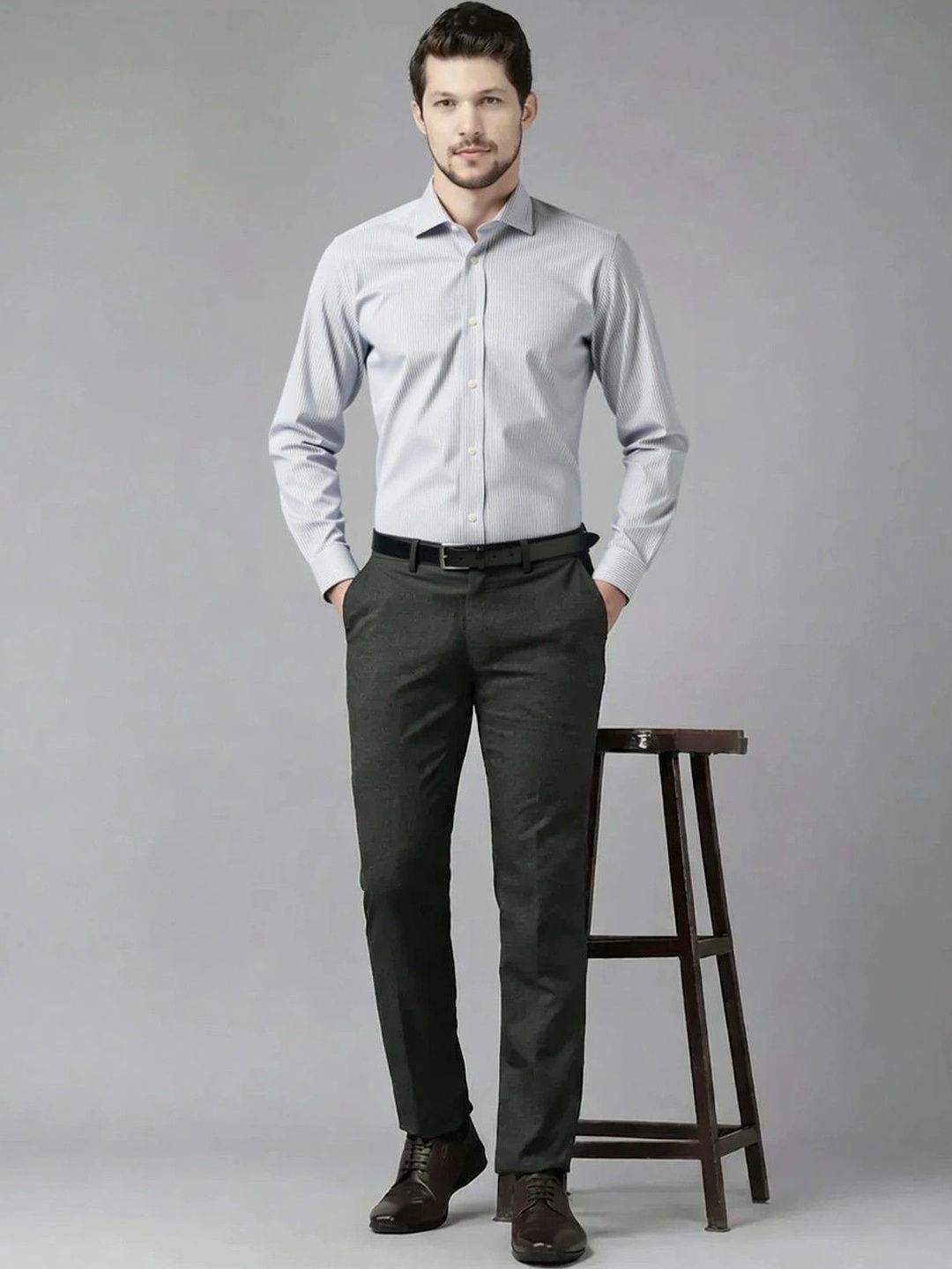 Camicissima Men Slim Fit Striped Formal Shirt-picture-38