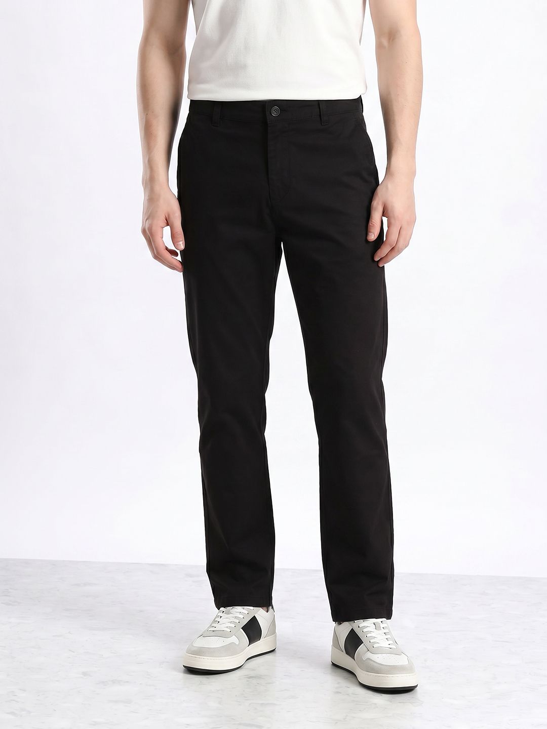 Aeropostale Men Woven Chinos Trousers-picture-31