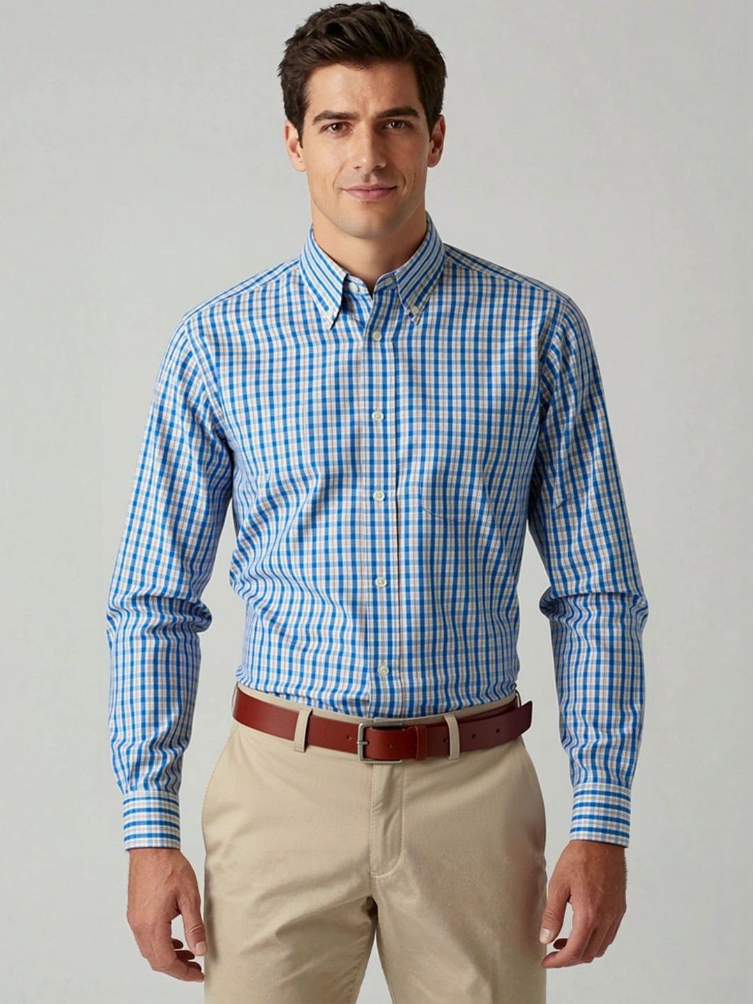 Camicissima Men Checked Casual Shirt-image-16