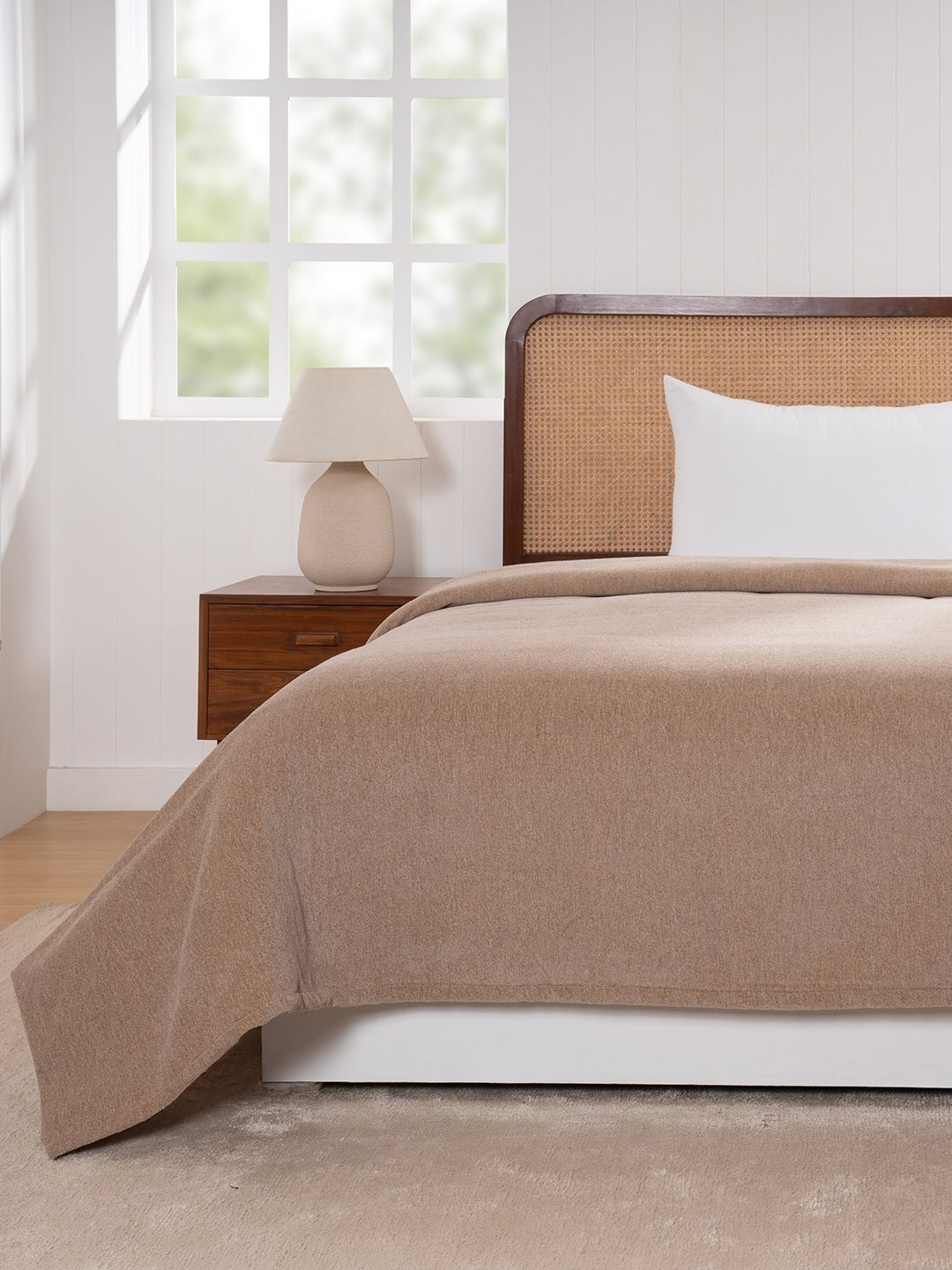 MASPAR Beige 310 GSM Single Bed Covers-image-40