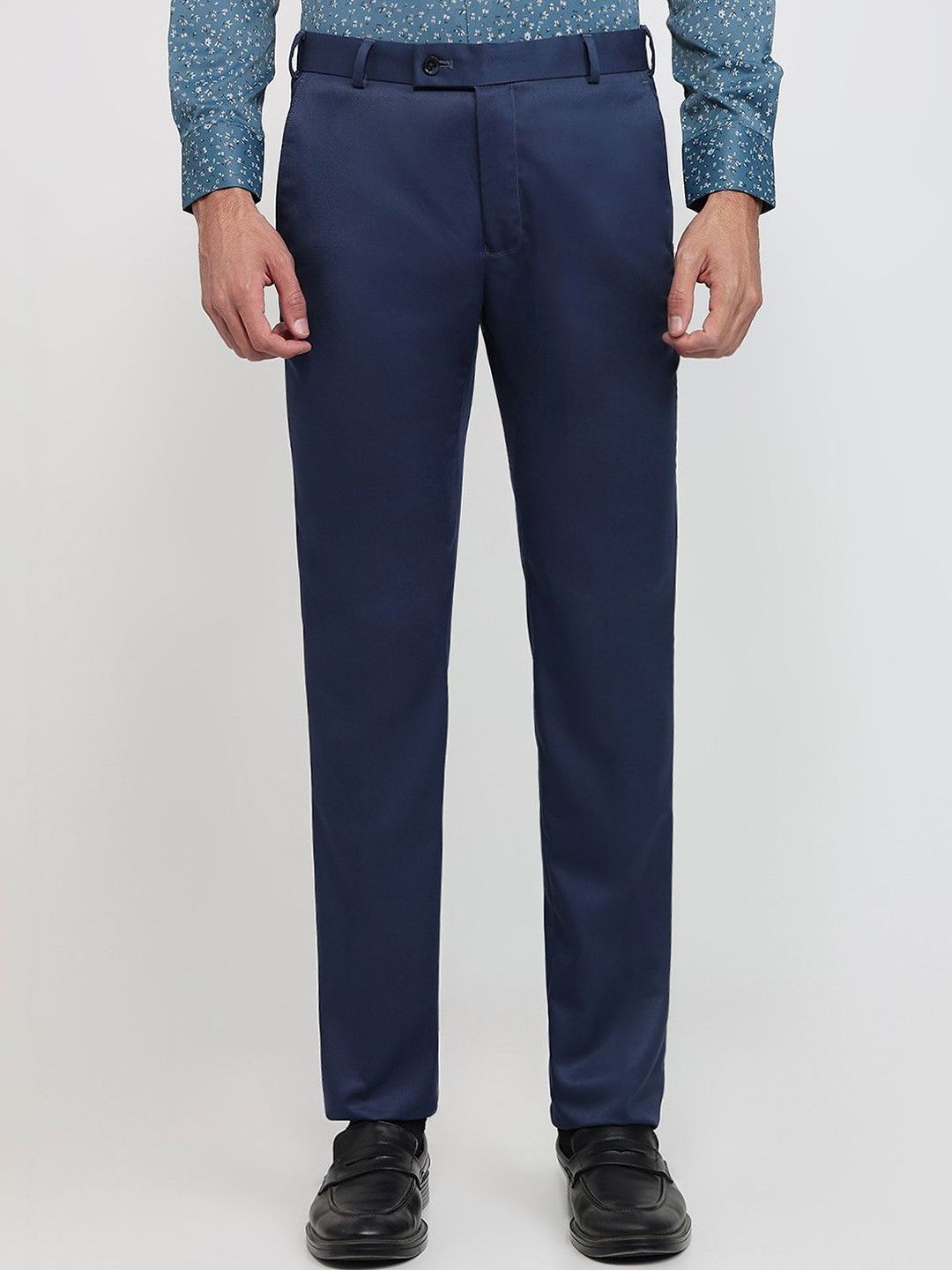 Raymond Men Slim Fit Trousers-picture-22
