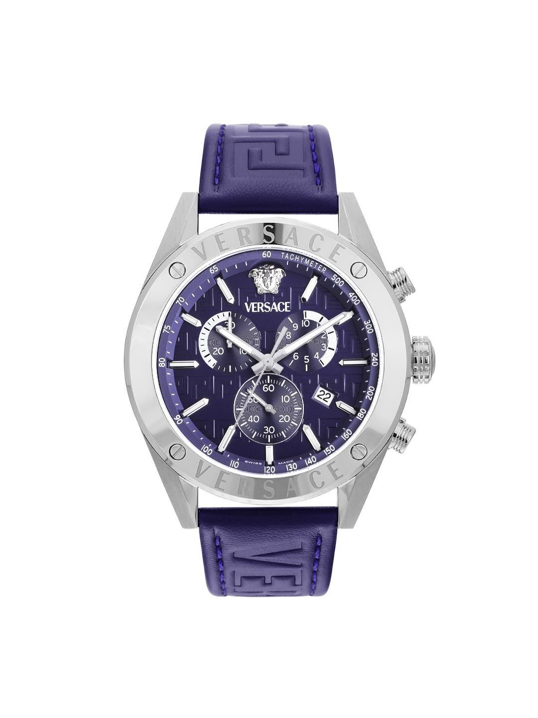 Versace Athletics 44 mm Blue Dial Men Chrono Watch- VEKJA0125-picture-15