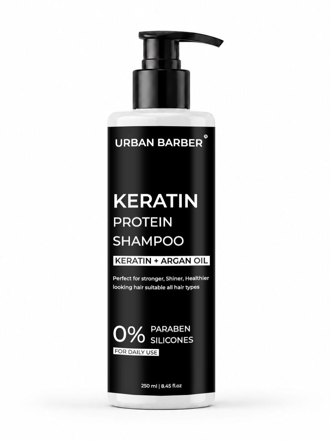 Urban Barber Keratin Smooth Shampoo - 250 ml-image-32
