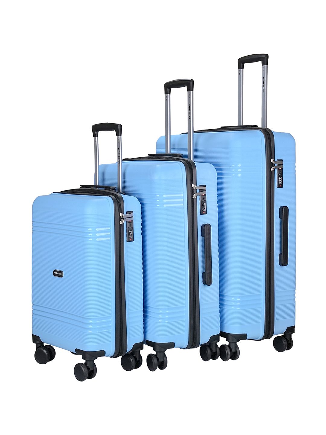 Priority Trolley Bags Pack Of 3 3199 Bank Ext