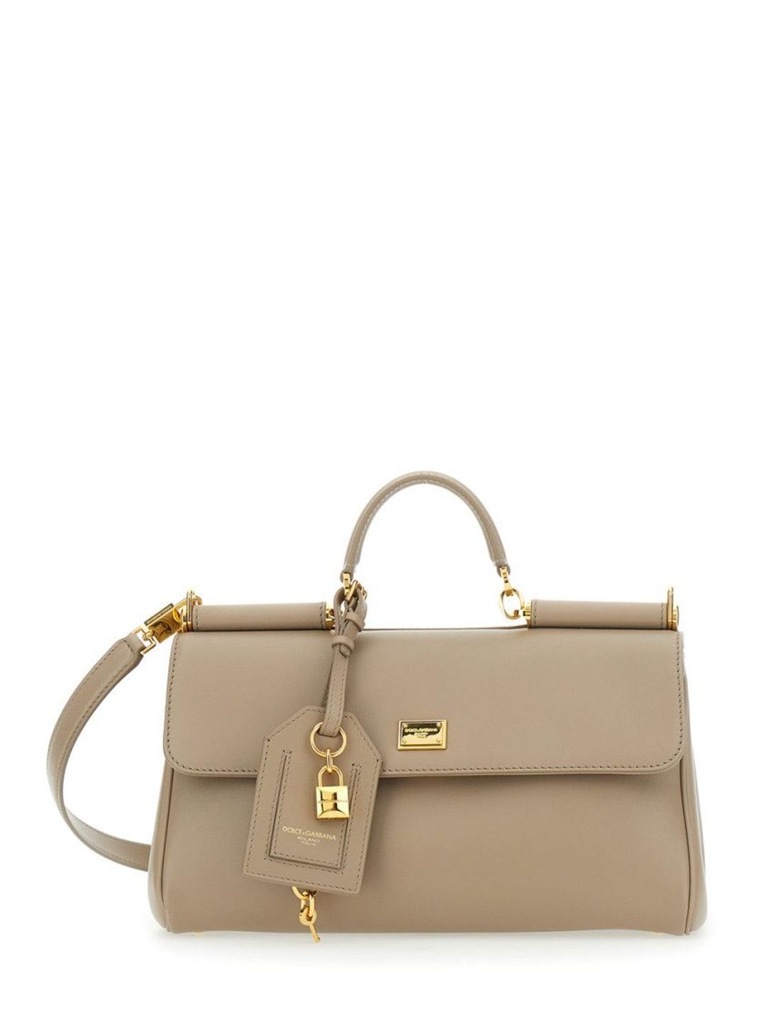 Dolce & Gabbana Beige Sicily Medium Satchel-picture-31