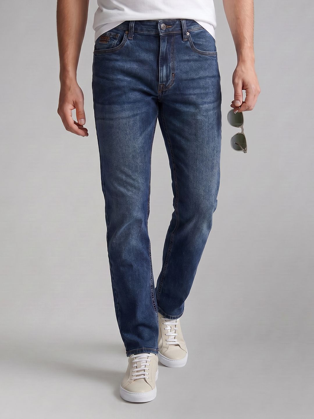 U.S. Polo Assn. Denim Co. Men Slim Straight Fit Light Fade Jeans-picture-30