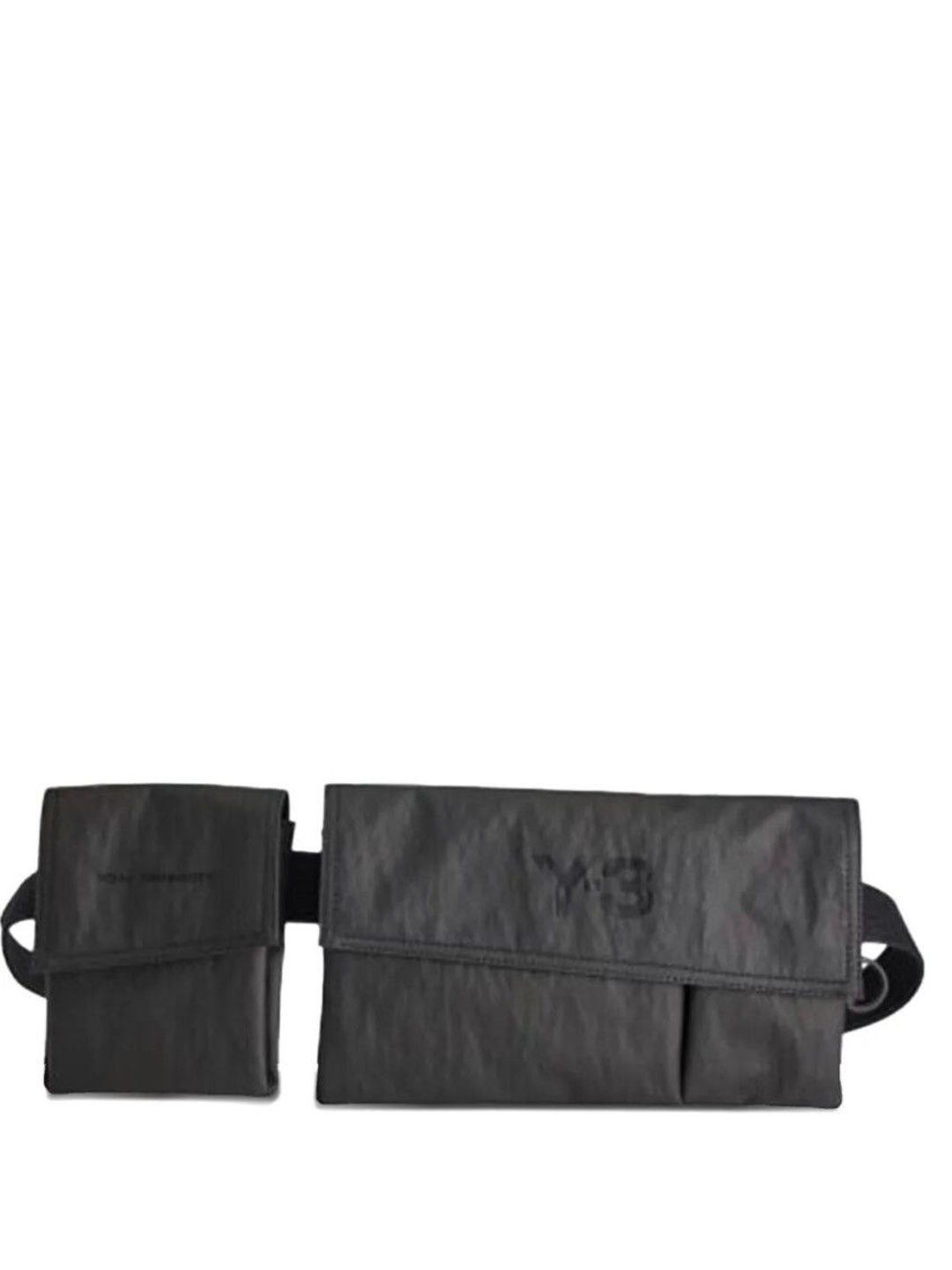 Black Y-3 Logo Crossbody BAG-picture-43