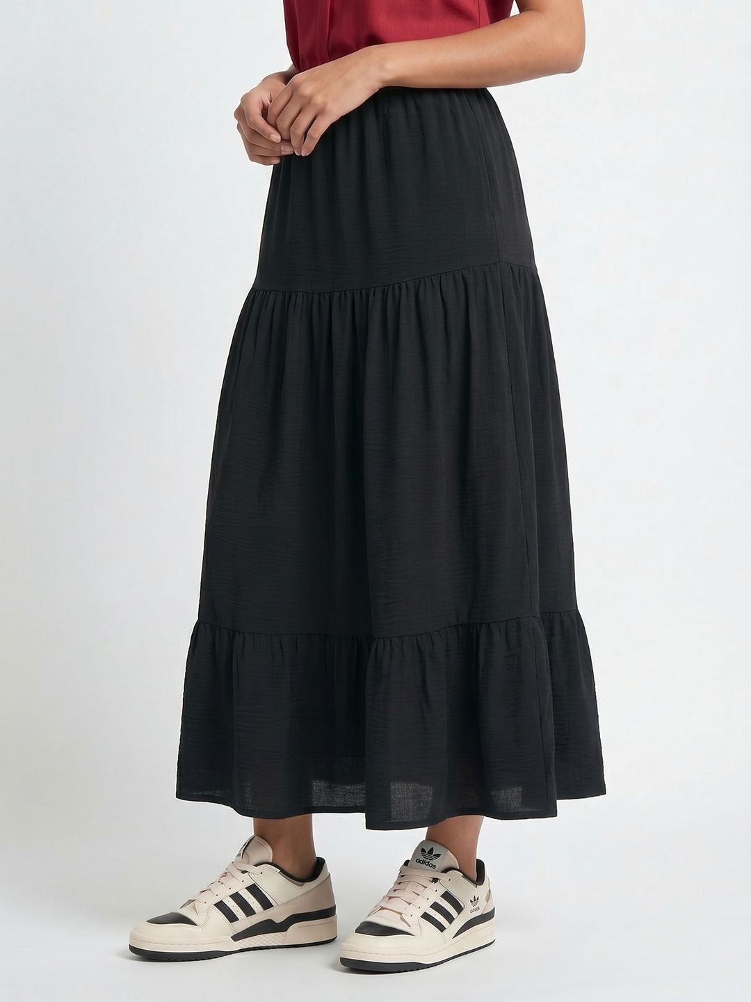 glitchez Women Maxi A-Line Skirt-picture-38