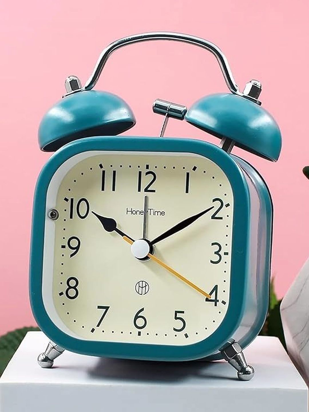 Virtuous Black & Green Contemporary Alarm Clock-picture-41