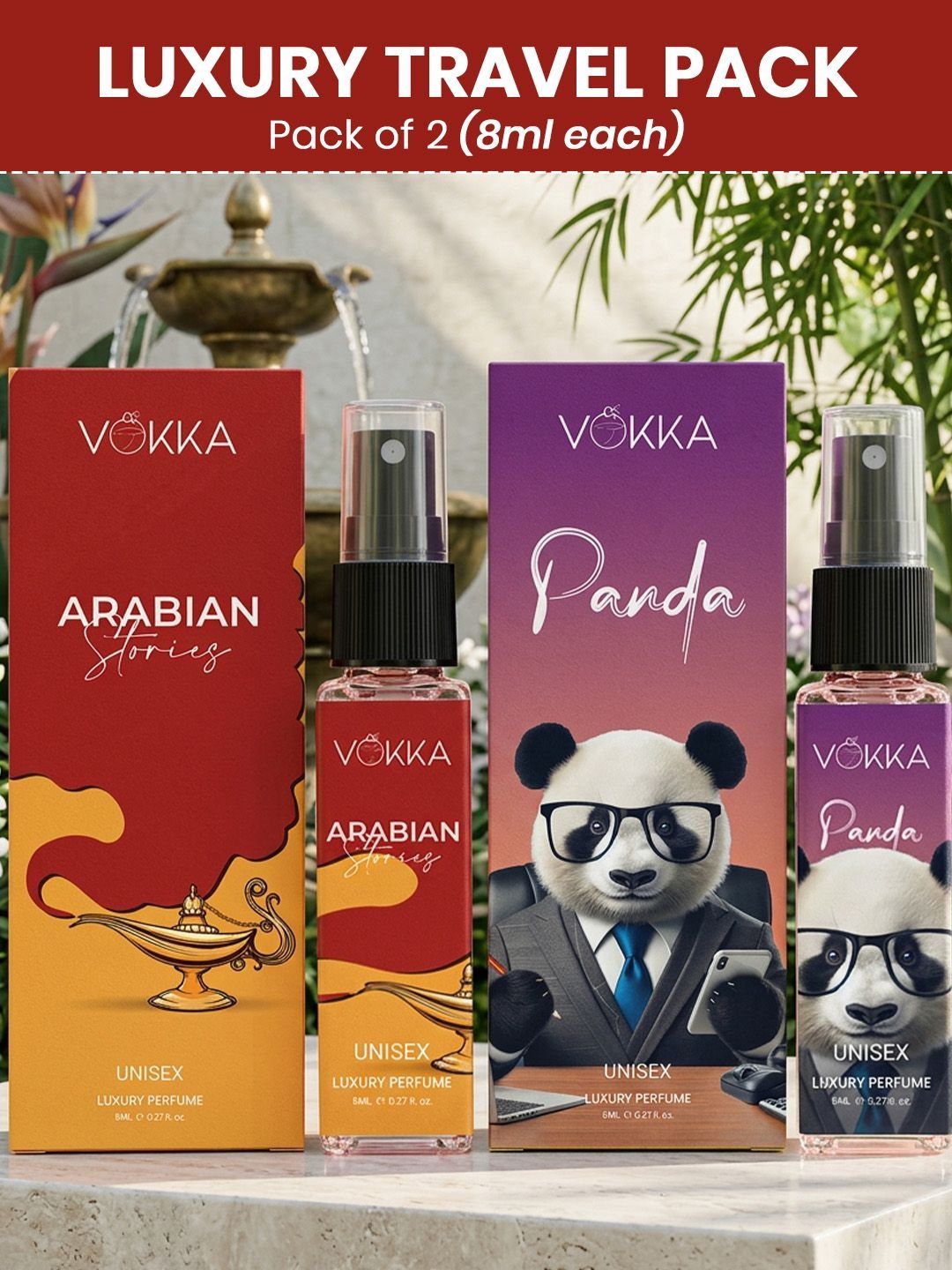VOKKA Set Of 2 Arabian Stories & Panda Eau De Perfum - 8 ml Each-picture-16