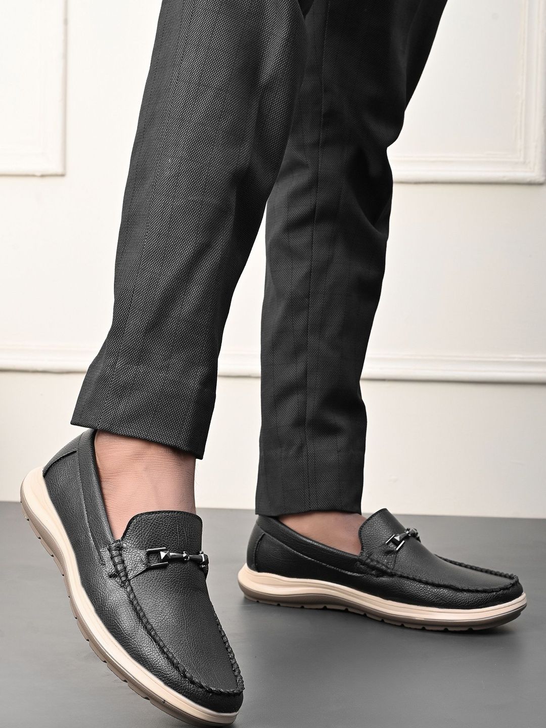 Killer Men Textured Loafers-picture-45