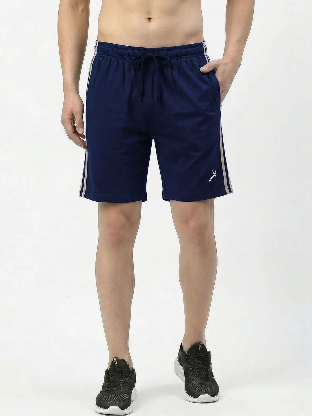 AMUL COMFY Men Striped Lounge Shorts-picture-37