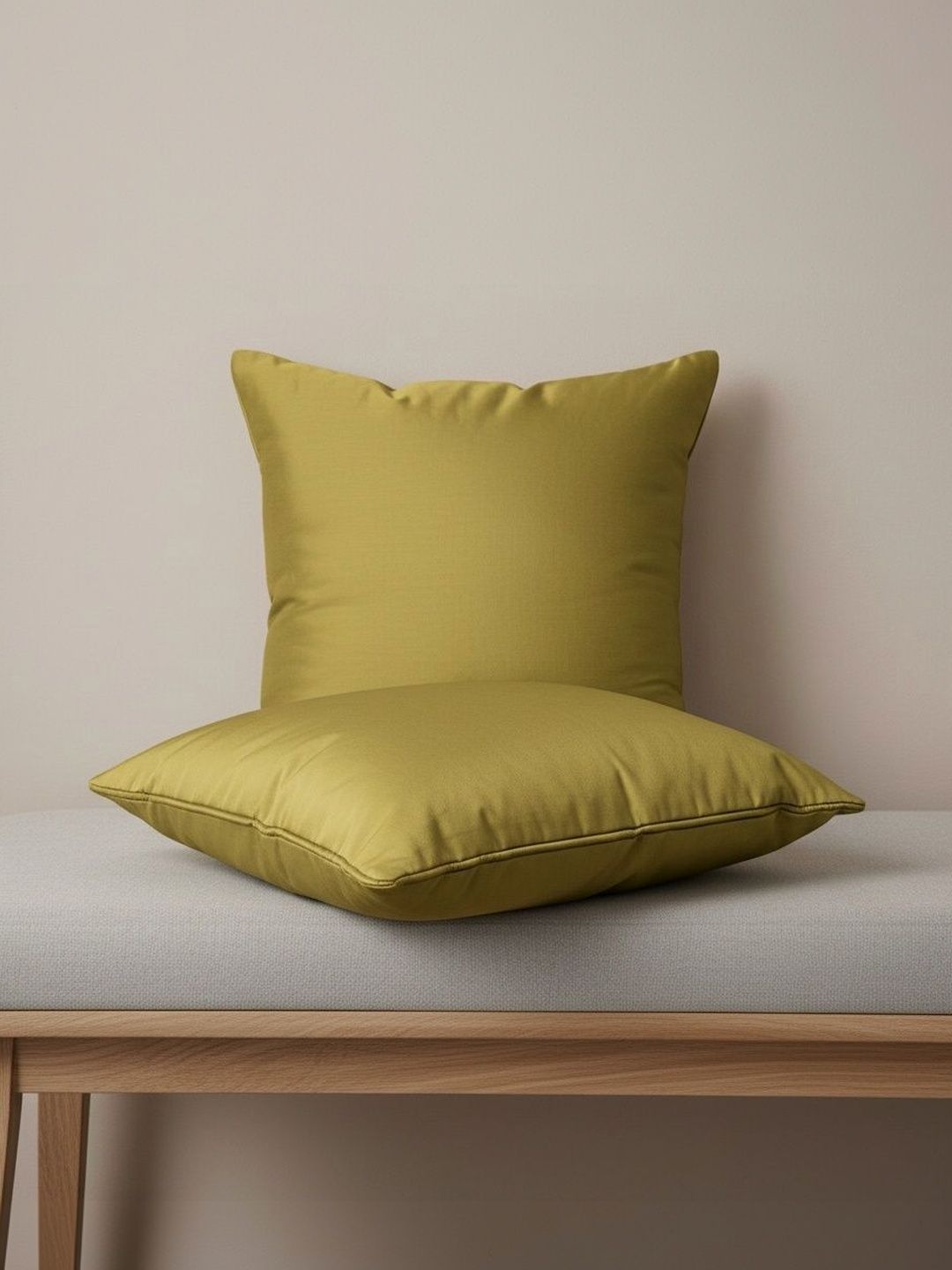 Themes Furnishings & Decor Green Square Cushion Covers-picture-42