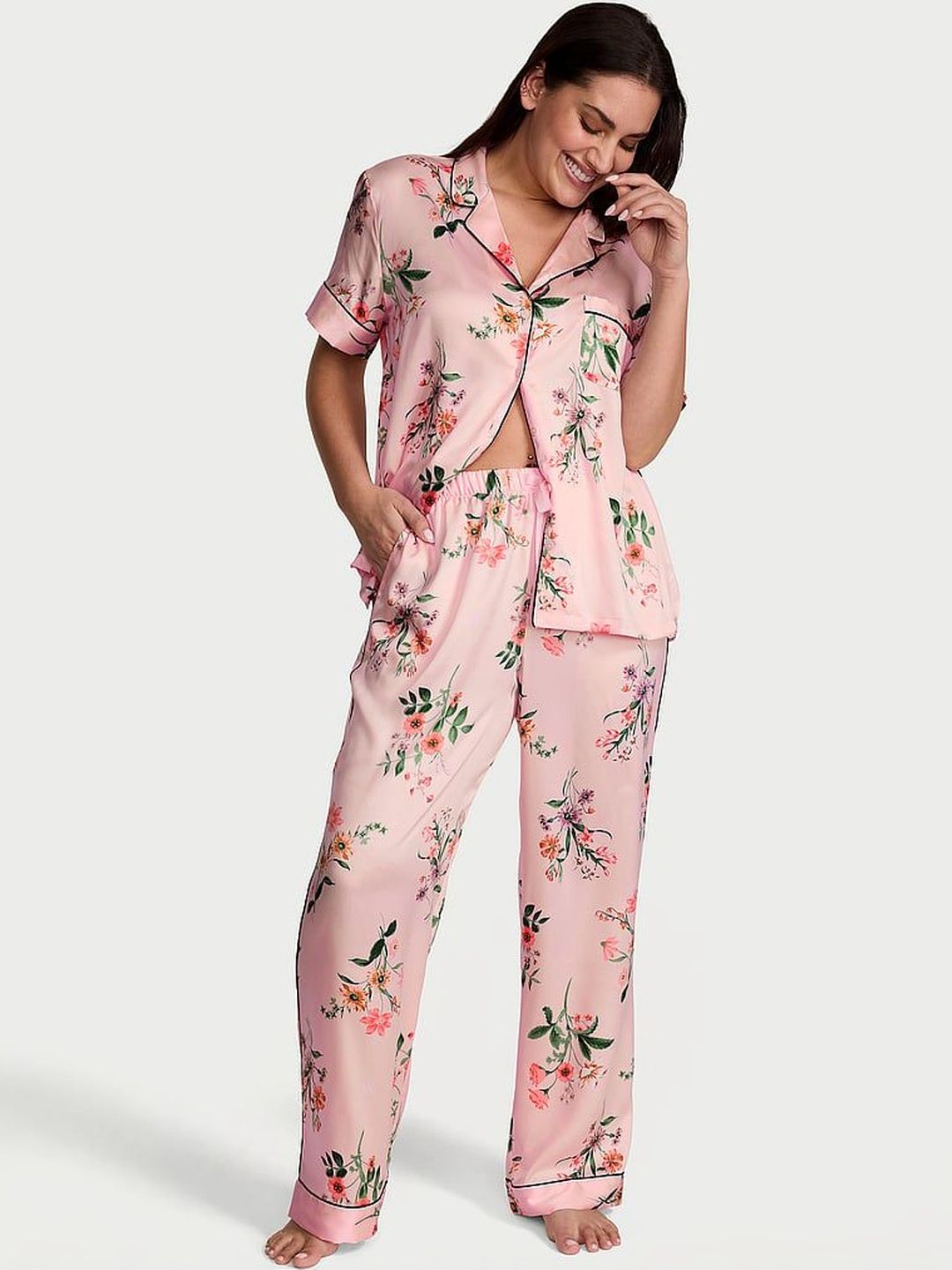 Victoria's Secret Women Printed Night suit-picture-10