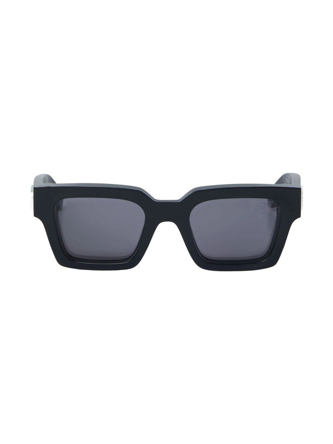 Off-White Men Grey Lens & Black Acetate Full Rim Square Sunglasses with UV Protected Lens-image-43