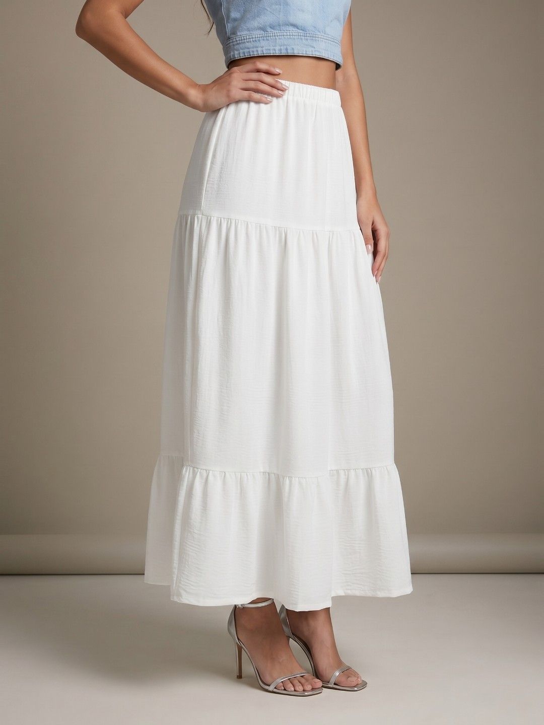 glitchez Women Maxi A-Line Skirt-image-24