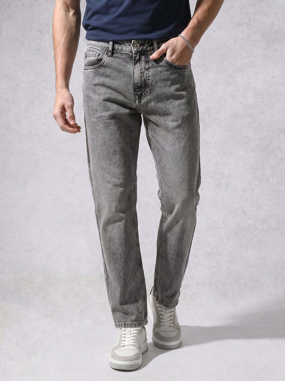 WROGN Men Straight Fit Jeans-picture-11