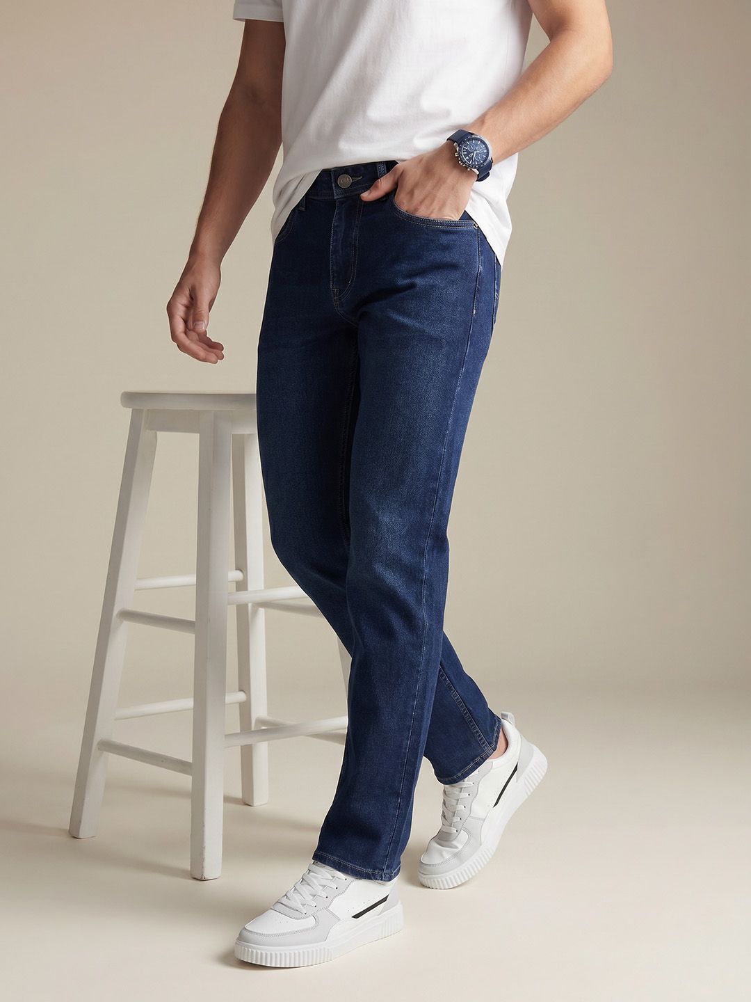 Being Human Men Straight Fit Jeans-picture-36