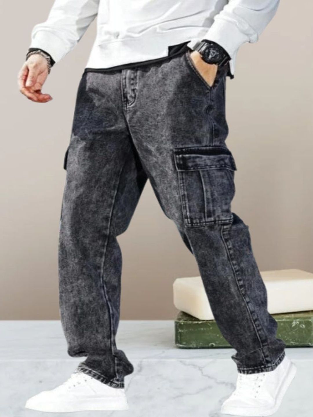 Playfeel Men Mid-Rise Jeans-picture-11