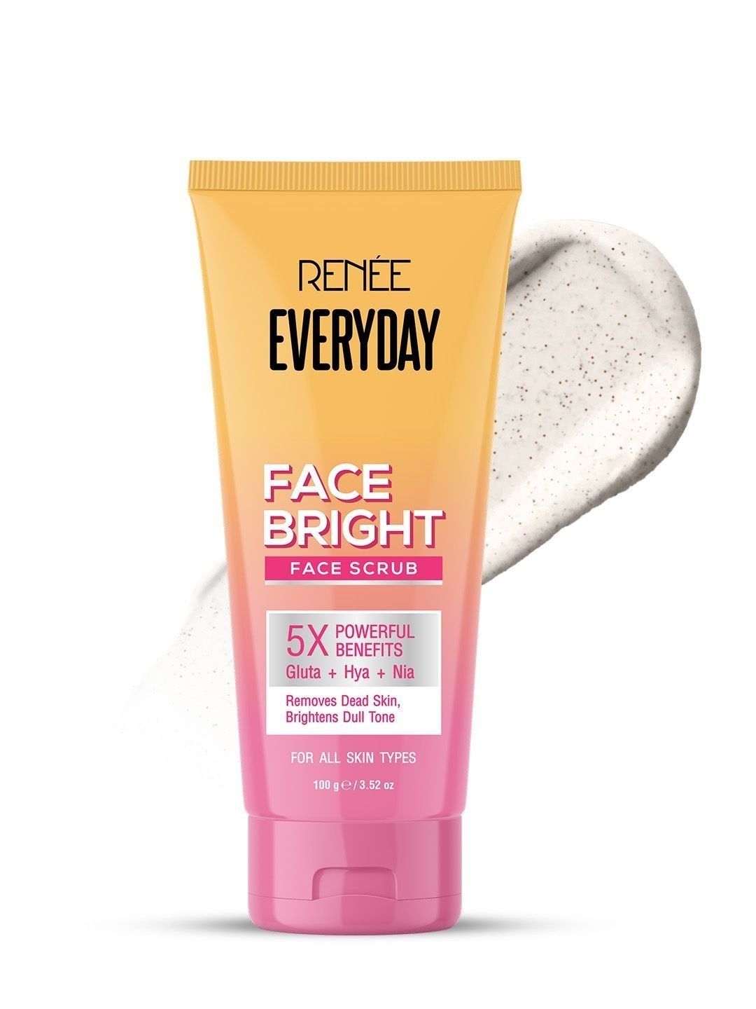 RENEE Everyday Bright Face Scrub with Niacinamide & Hyaluronic Acid 100g-image-23