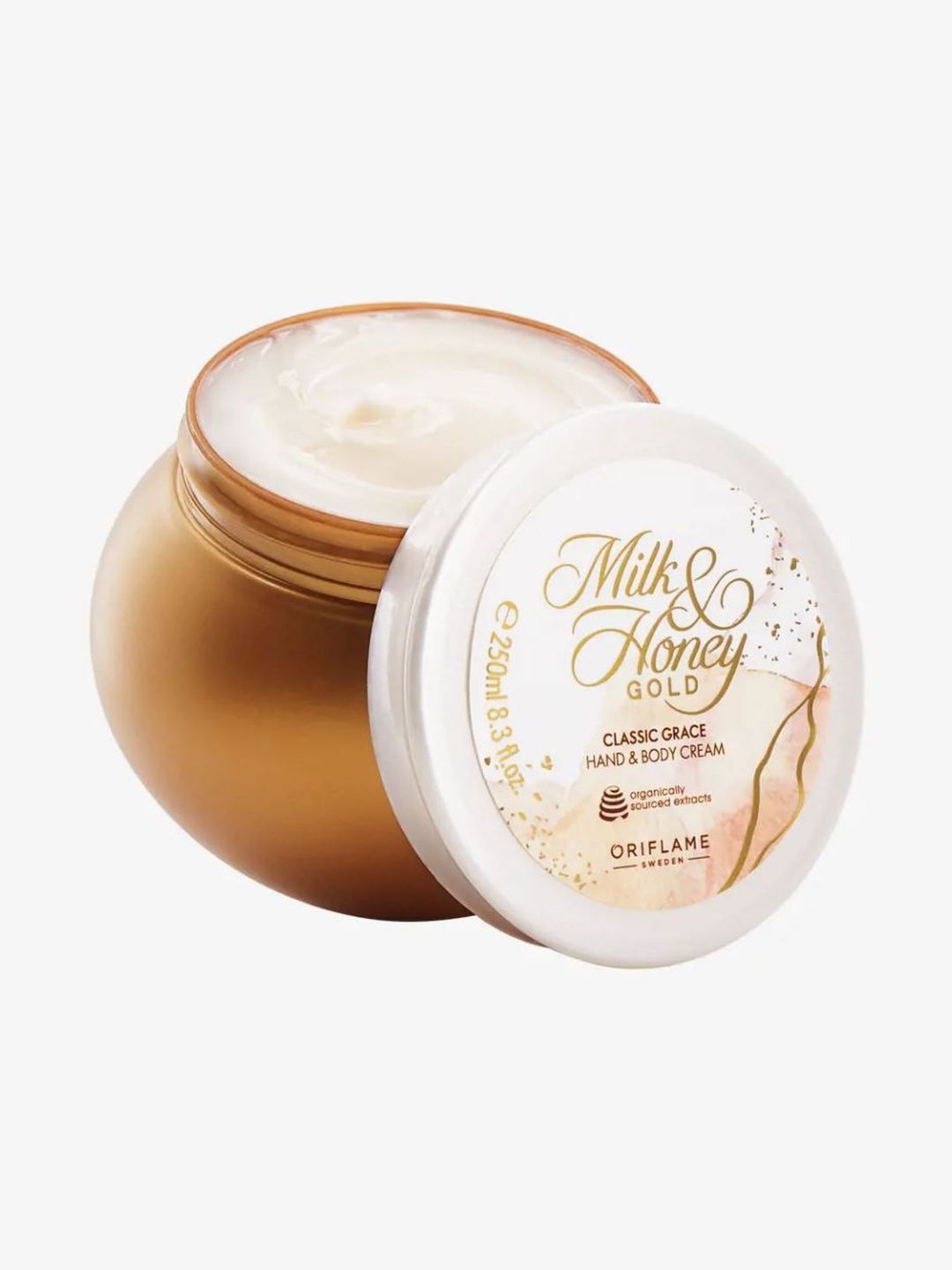 Oriflame Sweden Milk & Honey Gold Classic Grace Hand & Body Cream - 250 g-picture-10