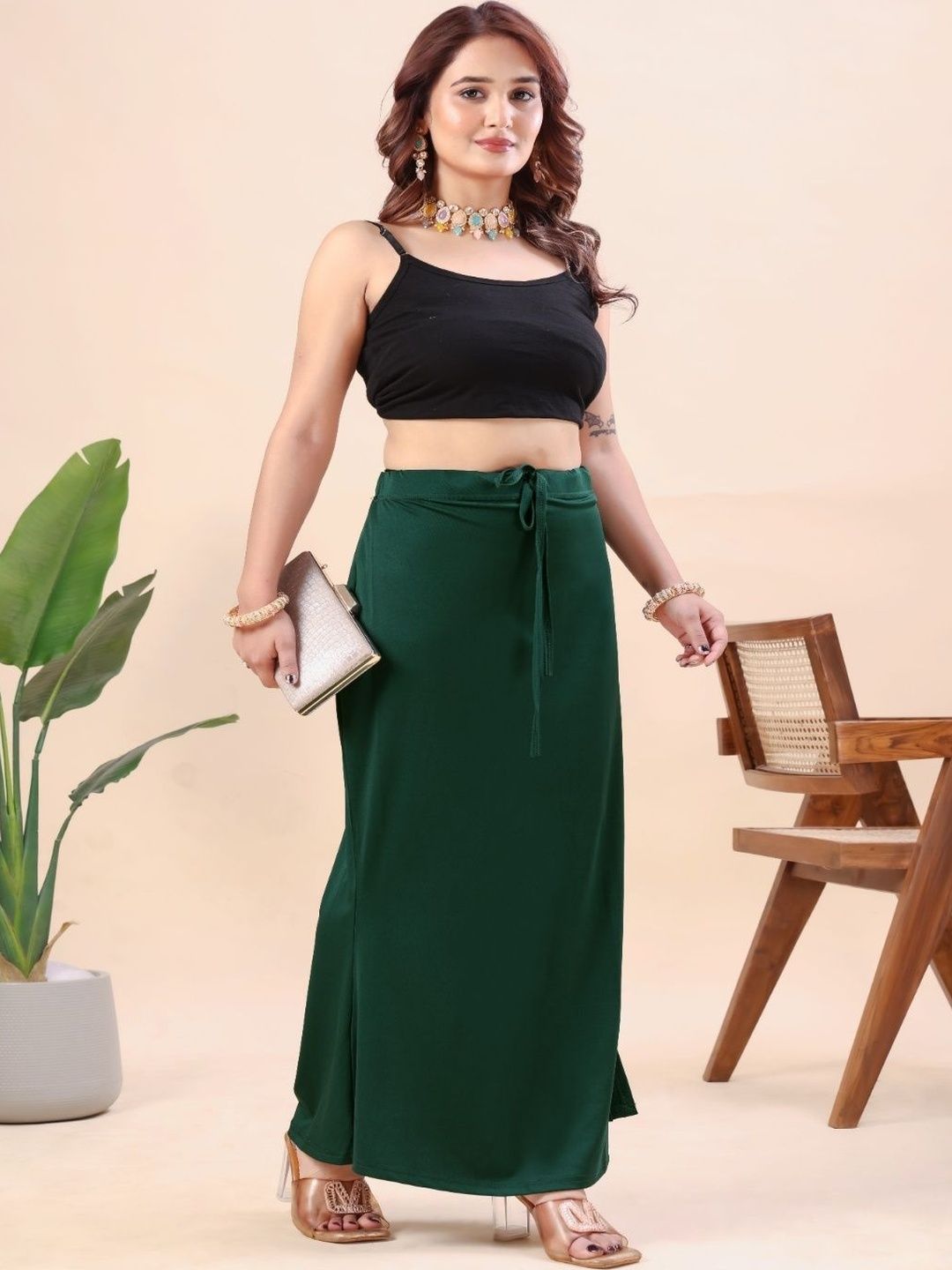 NAVKA FASHION Fish Cut Slim Fit Stretchable Saree Shapewear-image-15