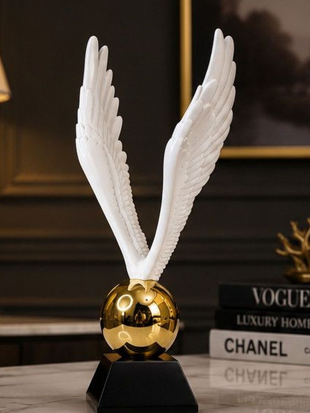 DecorGlobe Black Figurine Showpiece-picture-39