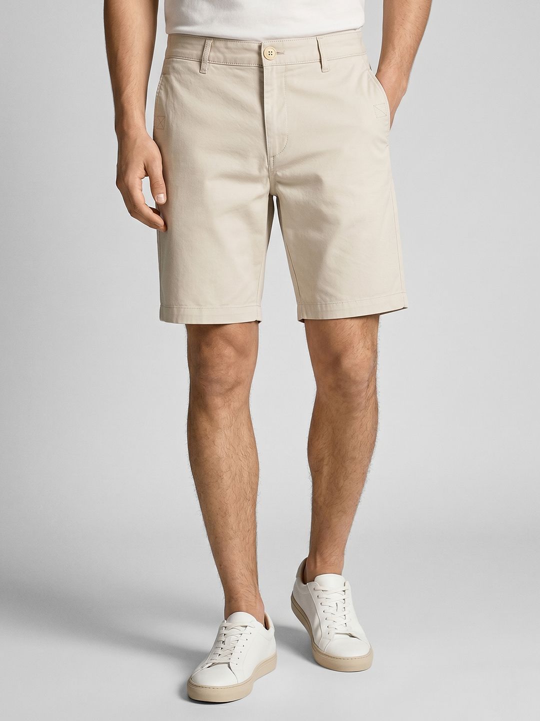 Mast & Harbour Men WB Tape Chino Shorts-picture-42