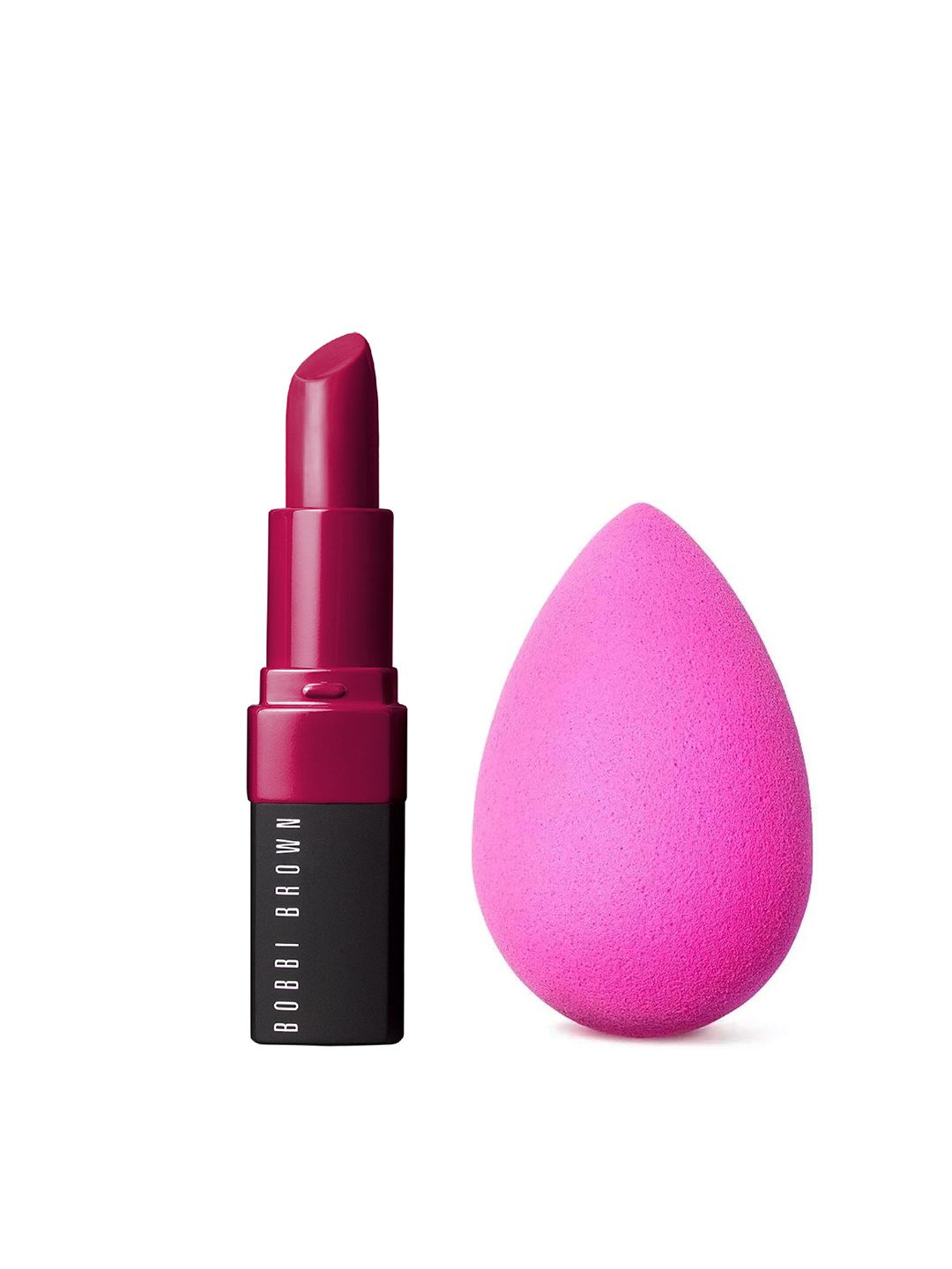 Bobbi Brown Set Of 2 Crushed Lip Color 3.4 g - Plum + Beauty Sponge-picture-4