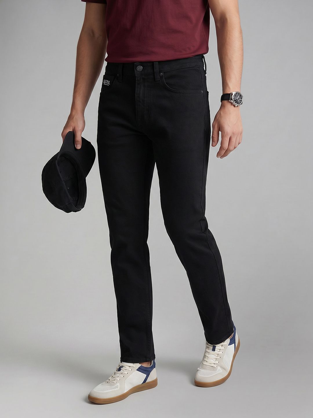 U.S. Polo Assn. Denim Co. Men Straight Fit Stretchable Jeans-picture-53