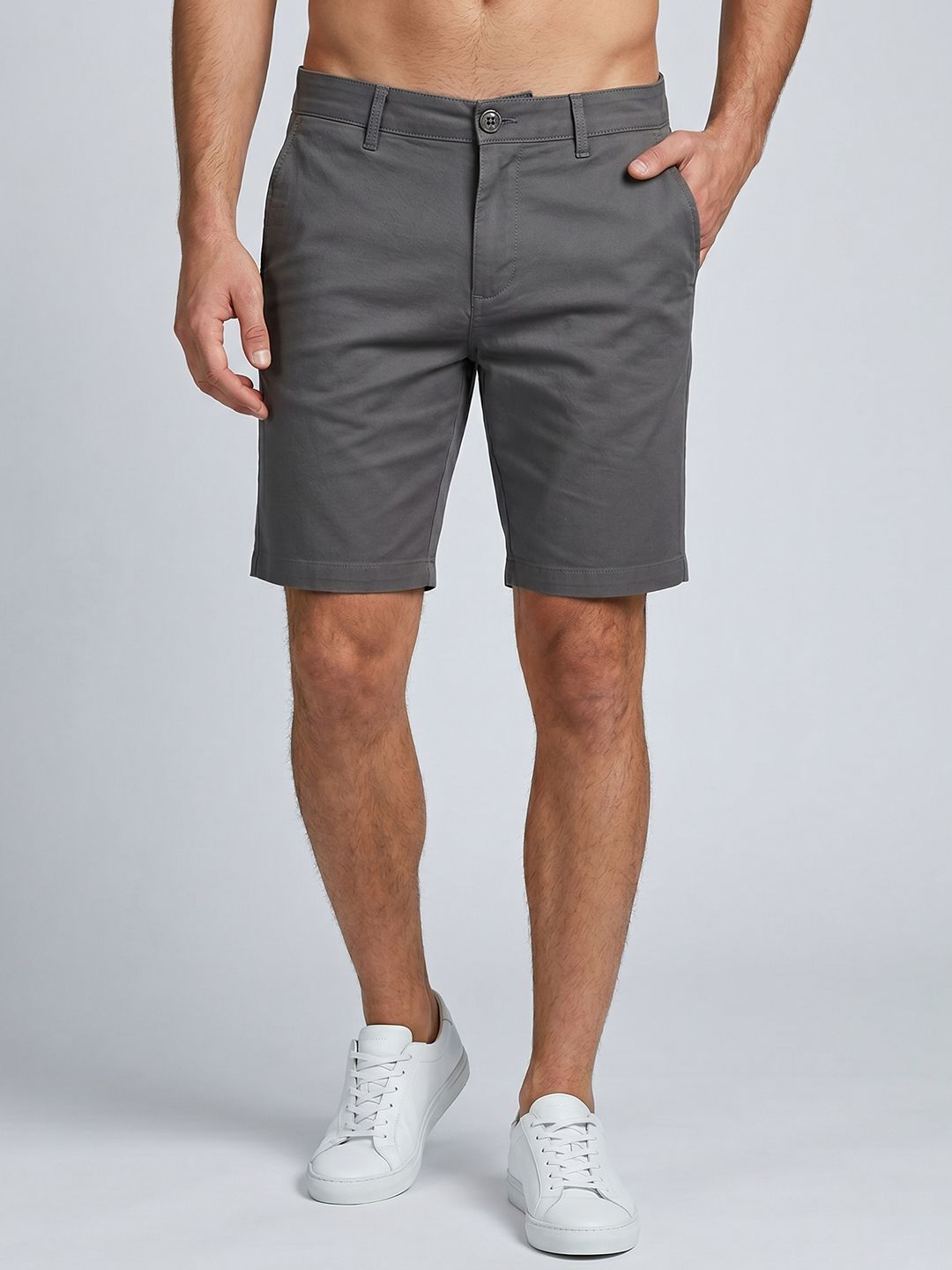 Mast & Harbour Men Solid Shorts-picture-38