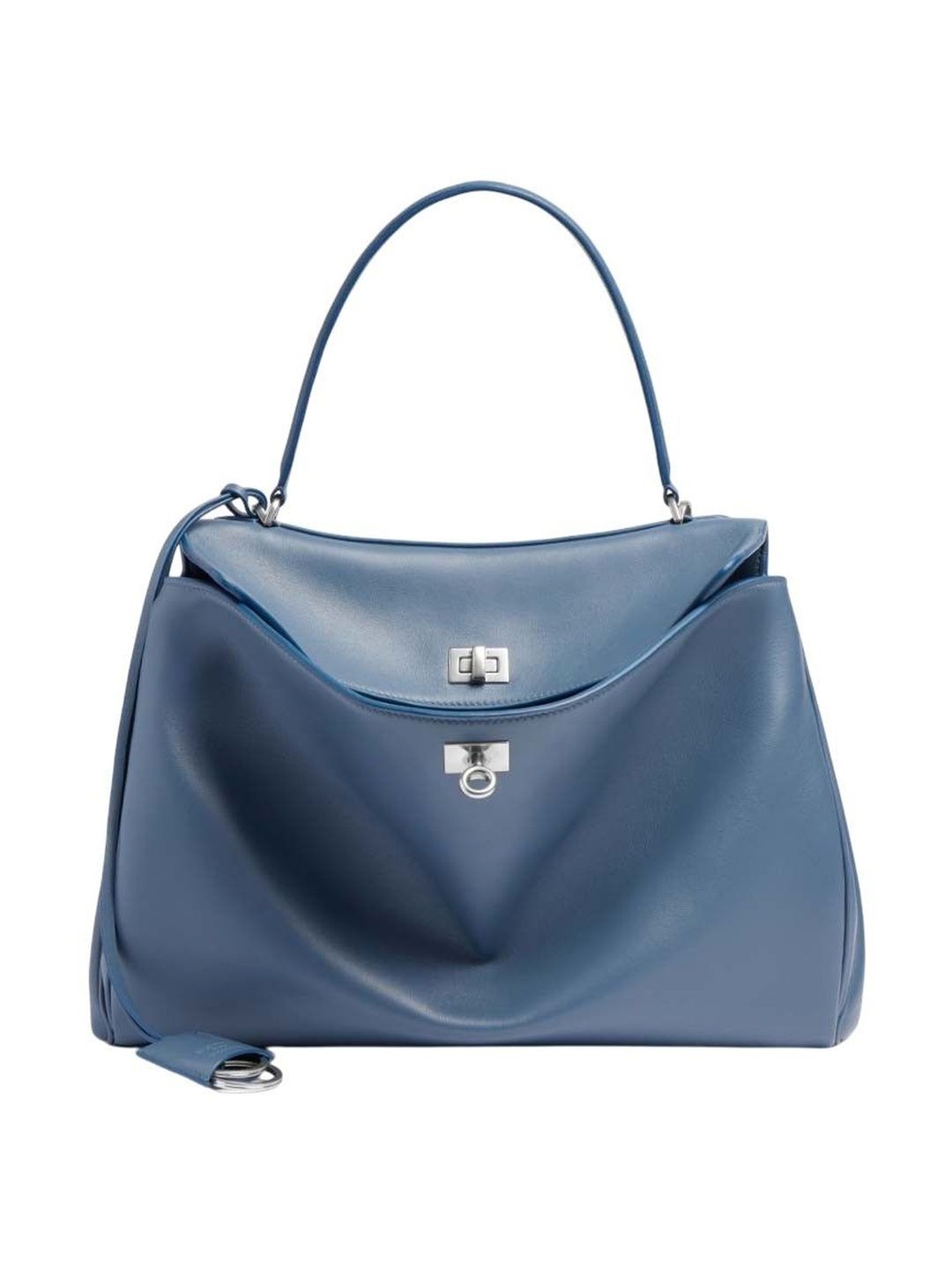 Blue Medium Rodeo Shoulder Bag-image-42