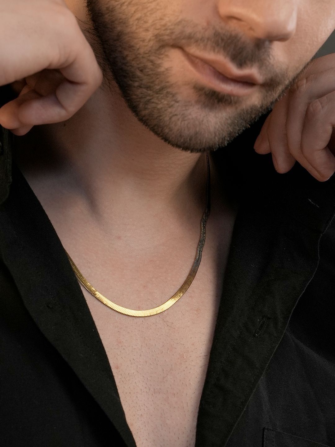 AANURA Men Gold-Plated Chain-picture-22