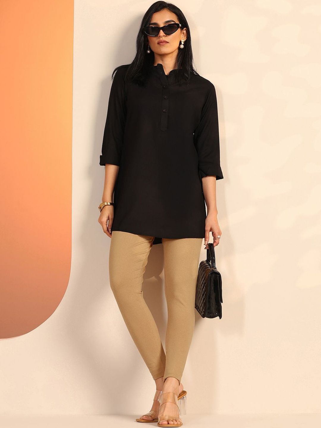 Gerua By Libas Women Cotton Leggings-picture-6