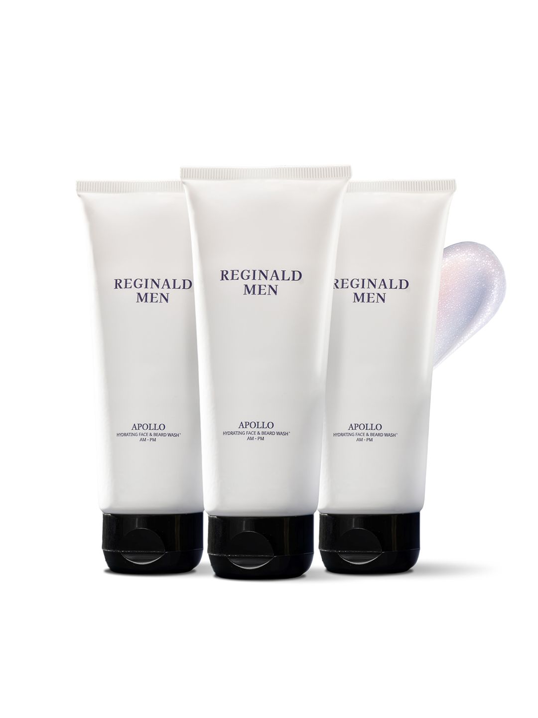 Reginald Men Set of 3 Apollo Hydrating Face & Beard Wash - 100 g each-image-42